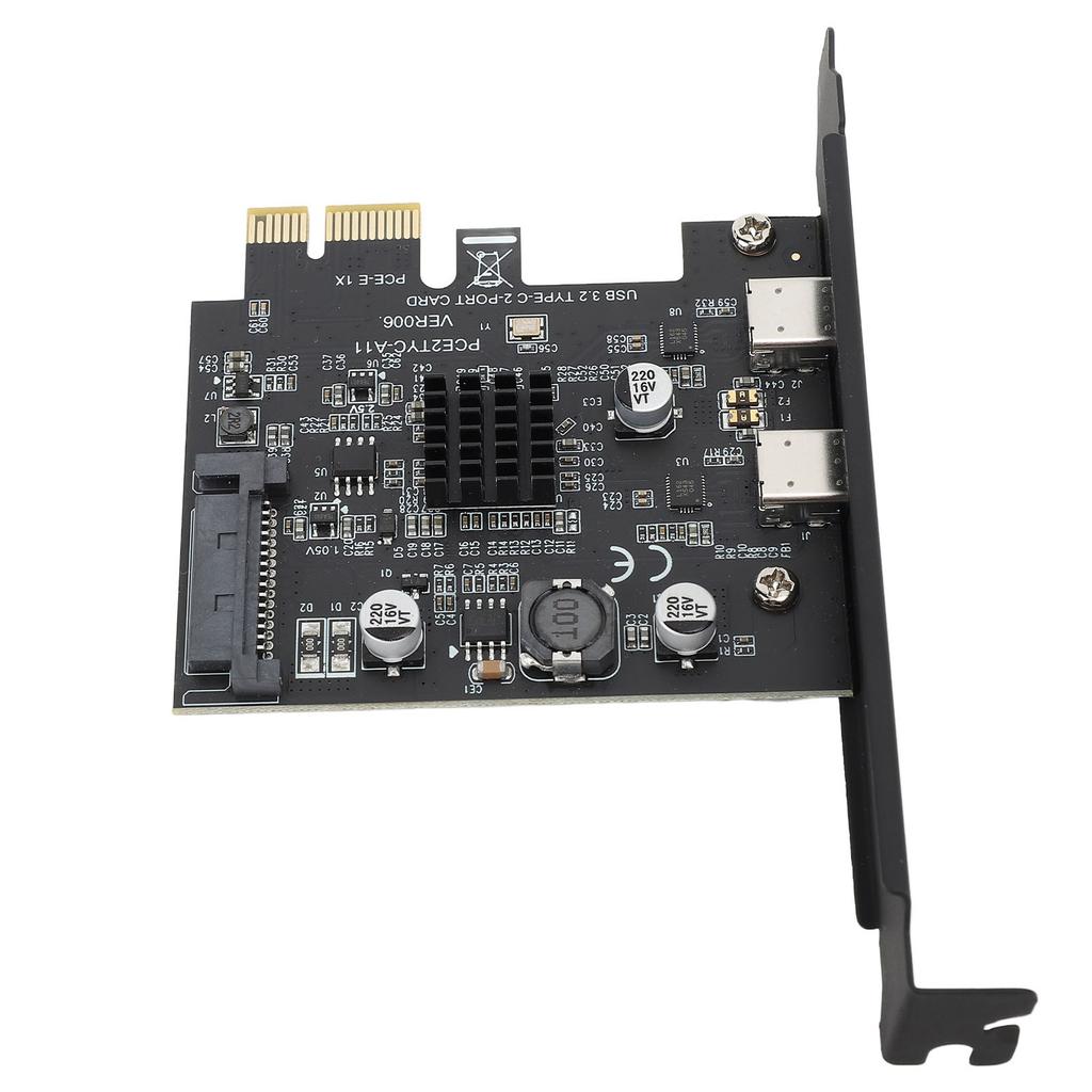 USB 3.2 PCI Express Expansion Card GEN2 Dual Type C High Speed 10Gbps PCI Express Expansion Card