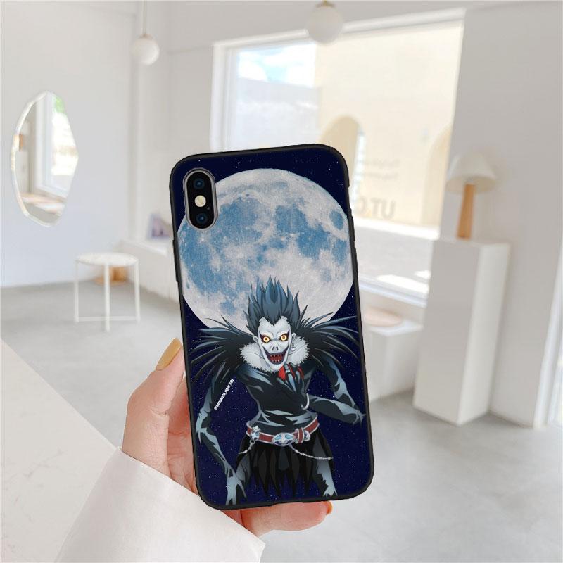LO30 Чехол-бампер Death Note для Samsung Galaxy S20 S21 S22 Ultra FE + Plus A21S A22 A24 A25 A26 A30 A30S A31