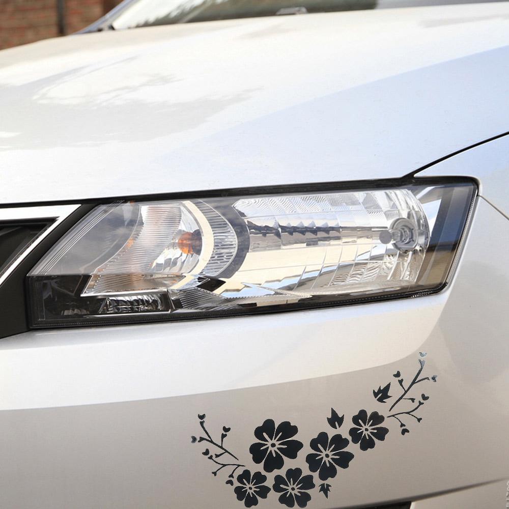 Beautiful Waterproof Car Decoration Auto Body Car Styling Flower Pattern Car Sticker Auto Decal