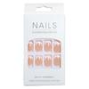 Square Head Press On Nails French Fake Nail Tips Fashion False Nail Tips  Girls