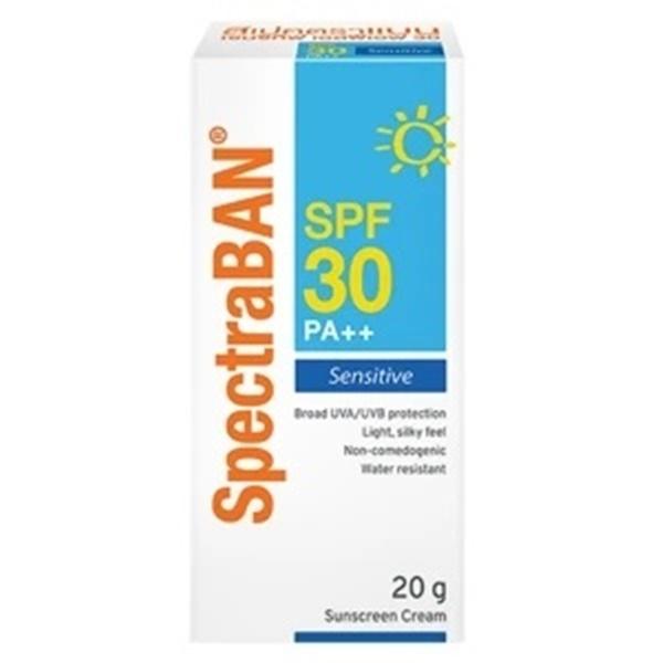 Stiefel Spectraban Ультразащитный крем для чувствительной кожи SPF 30+ PA+++ 20 г
