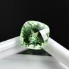 Natural Sapphire 8.55 Ct Bluish Green Square Cushion Certified Gemstone