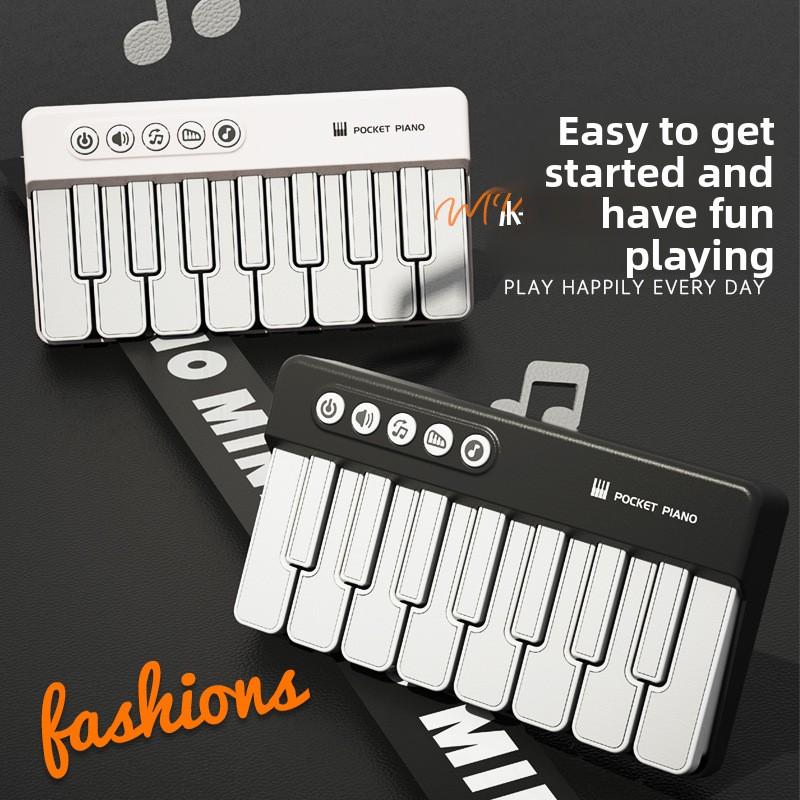 Children's Rainbow Electronic Organ Lighting Music Playing Piano Infant Early Education Multifunctional Music Toys