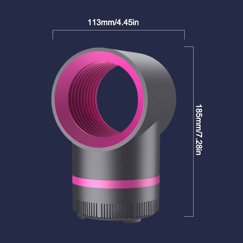 Электрическая лампа-убийца комаров с питанием от USB, светодиодная, с фотокатализатором, ловушка для насекомых, мухоловка, для гостиной