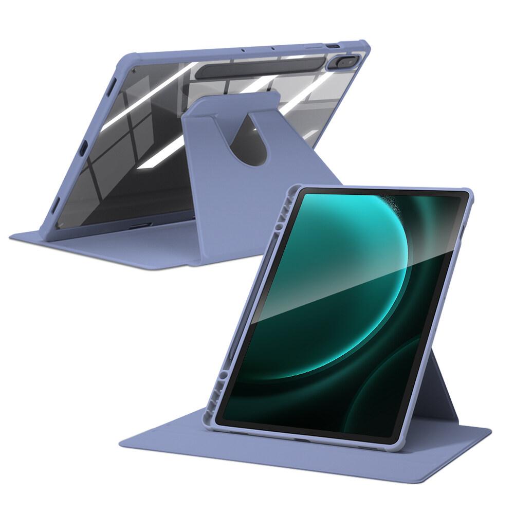 Чехол для Samsung Galaxy Tab для S9 FE S6 lite Tab A9 A8 S9 Plus FE Умный Авто Сон/Пробуждение Акриловая Крышка