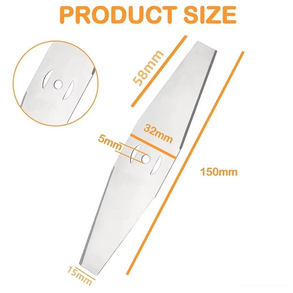 Metal Grass Trimmer Brush Cutter Head Metal Blade Garden For Lawn Mower Strimmer Home Garden Power Tool Parts