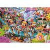 Tenyo [Made In Japan] 108 Piece Jigsaw Puzzle Disney Mickey's Toy Factory (18.2x25.7cm) D-108-774 Comes with Glue and Spatula Service Card Included