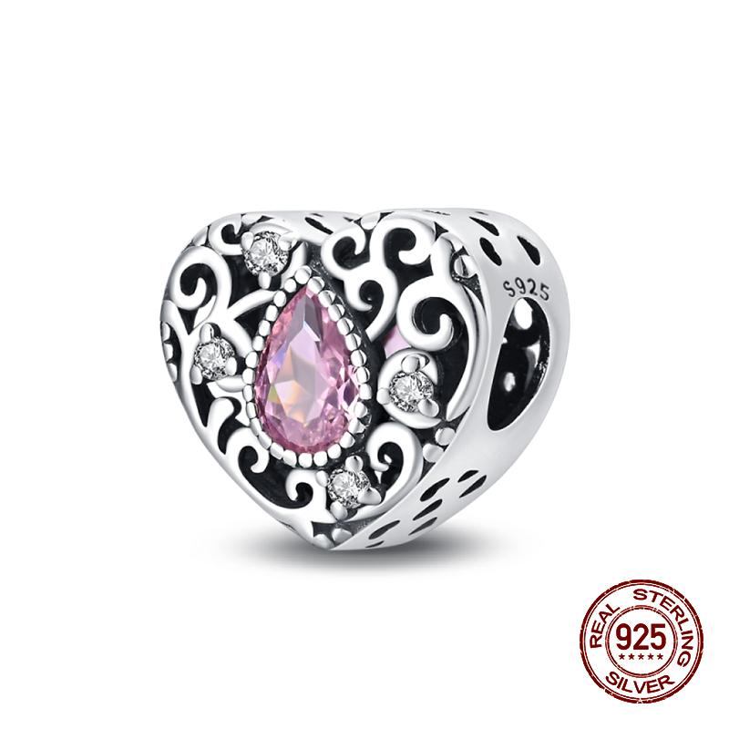 Новые 925 стерлингового серебра духи светящиеся яичные скорлупы подвески бусины подходят 925 оригинальный браслет DIY изысканные украшения на день рождения подарки