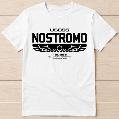 Nostromo 180286 Alien USCSS Weyland Best Seller Funny Gift Tee T Shirt 1419