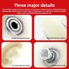 2 PCS Rubber/Nylon Replacement caster wheels with double bearings high load capacity wear resistance furniture wheels