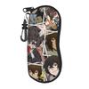 Dazai Bungo Stray Dogs Футляр для очков Брелок Футляр для солнцезащитных очков Унисекс Карманные футляры для очков Чехол Винтажный чехол для хранения очков
