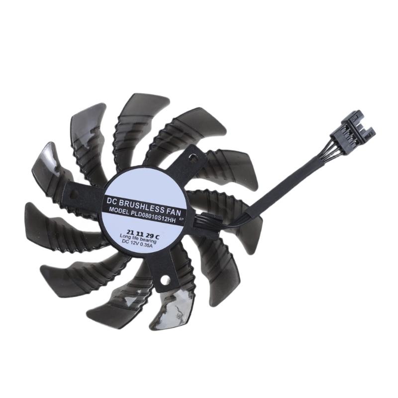 78MM PLD08010S12HH GPU Cooling Fan Replacement for RTX3050 3060 GAMING Graphics Cards Video Card Radiator