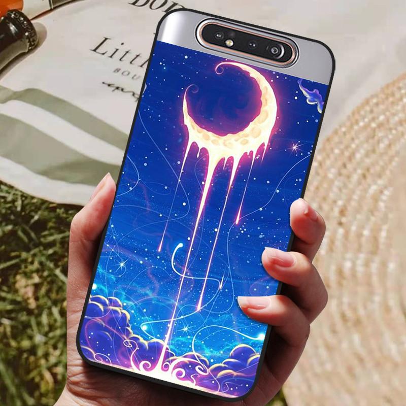 Чехол для Samsung A80 Силиконовая задняя крышка Чехол для телефона Для Samsung Galaxy A80 Чехлы для Galaxy A 80 A805F A805 Мягкий бампер Funda