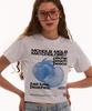 MATCHGLOBE Персиковый укороченный топ (Светлый Меланж)
