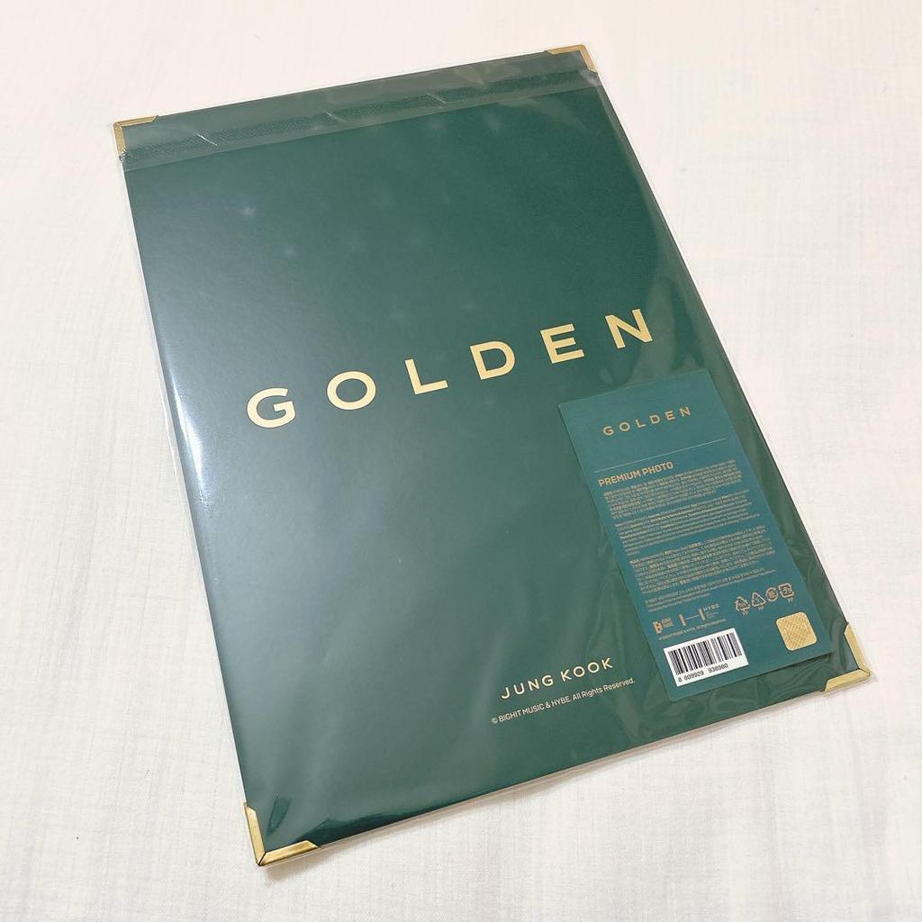 [USED] Jungkook GOLDEN Exhibition Premium Photo Japan Exclusive