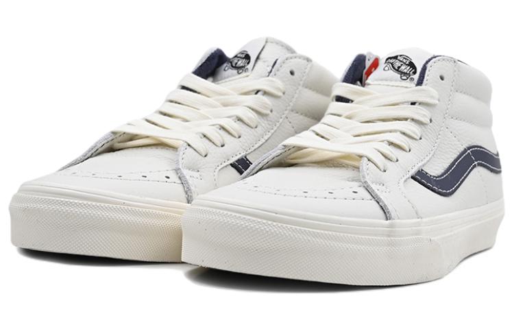 Vans Sk8 Mid Кеды Повседневные Бело-Синие Унисекс VN0A3MV8FS8