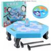 Penguin Breaking Ice Table Game Parent-child Interactive Puzzle Toys Party Game for Kids Juegos Family Games Birthday Gift Toys