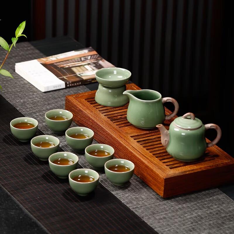 Китайский набор для чая из нержавеющей стали Bafang Li Xiqiyangyang, 12 предметов