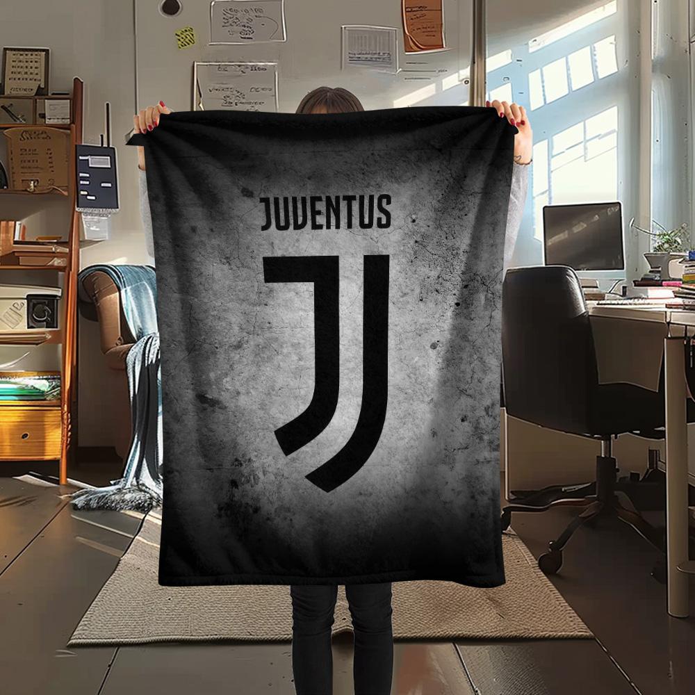 Juventus JJ Flannel Blanket, High quality Comfortable for All Seasons, Home Decor, Warmth and Comfort