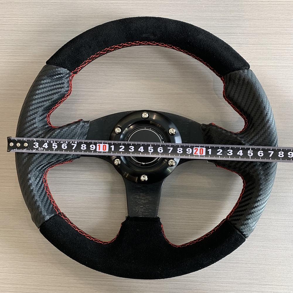TIYPEOR Japanese Jdm Stylefor Retro 11.5 Inches 280mm Steering Wheel for Racing Style