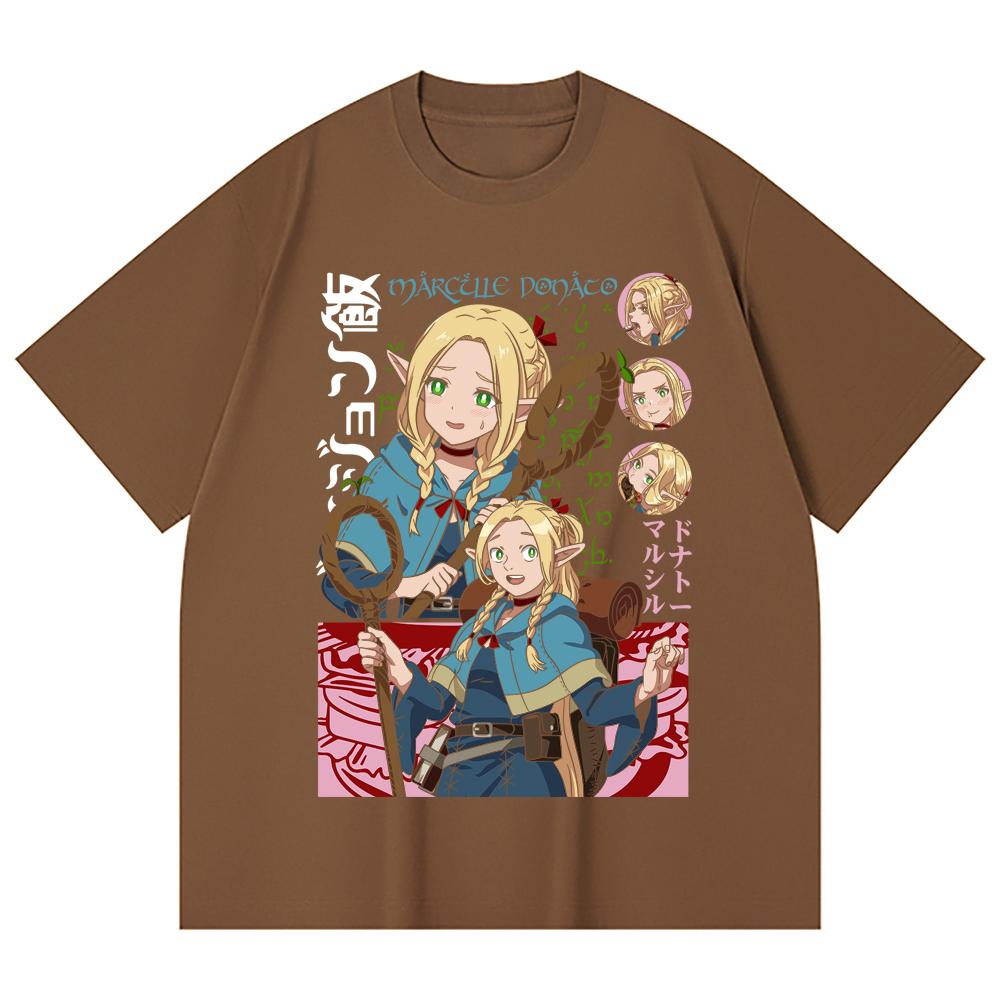 230 Gsm 100% Cotton Delicious in Dungeon V3 Marcille Print Unisex Heavy Cotton T Shirt