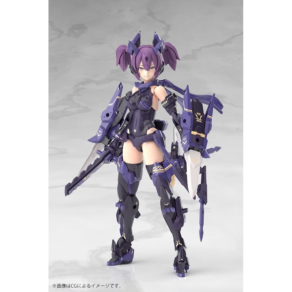 Kotobukiya Megami Device Shura Ninja Kagei Полный набор Масштабная модель 140 мм Набор для сборки