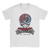 Grateful Dead Sixty Years So Far Футболка с принтом к юбилею Мужские футболки Летние с круглым вырезом Харадзюку Футболка Свободные Оверсайз Топы