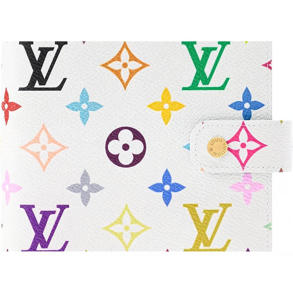 LOUIS VUITTON X Takashi Murakami Collaboration Agenda Coated Canvas With Artificial Leather Protective Sleeve GI1529