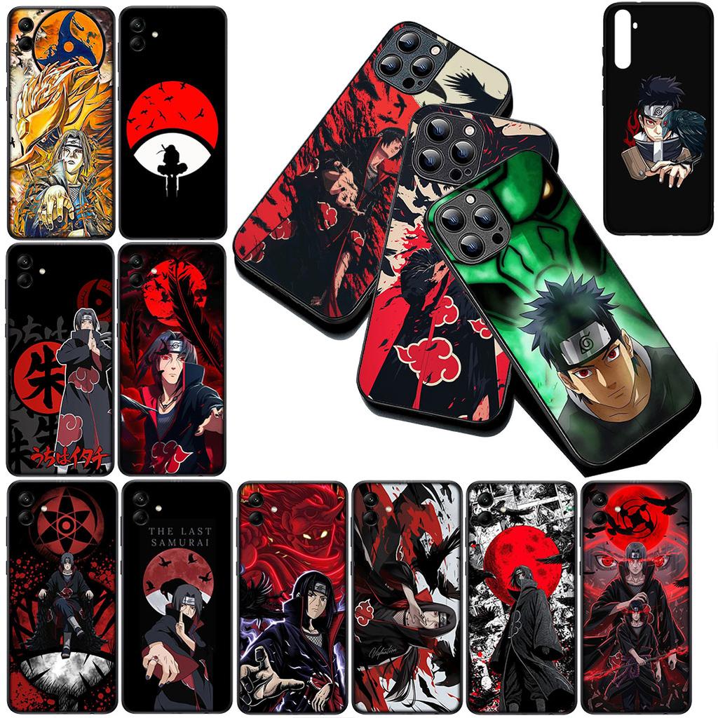 Cartoon Itachi Uchiha Shisui Narutos Phone Cover for Samsung Galaxy S23 S22 S21 S20 FE Ultra Plus + S23FE A50 A51 A12 Case