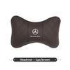 Car Headrest Neck Pillow Seat Neck Lumbar Support Waist Cushion For Benz AMG A C E S G Class W201 W210 W108 W204 W205 W203 BL1