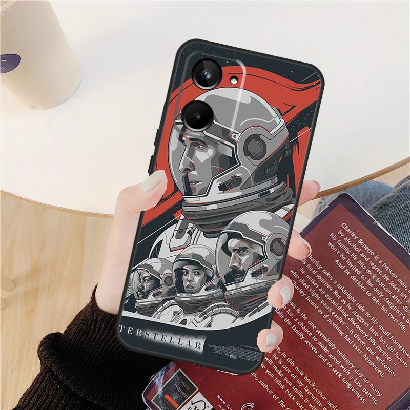 Межзвездный чехол для Realme C55 C75 C67 C61 C53 C51 C21Y C25S 10 11 12 13 14 Pro Plus GT 6T 6 5 GT7 Pro