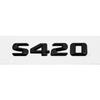 Modified 3D Car Letter Sticker Rear Trunk Tail Decorative Badge Emblem for Mercedes Benz S400 S420 S430 S450 S500 S550 S600 S650 AX1 