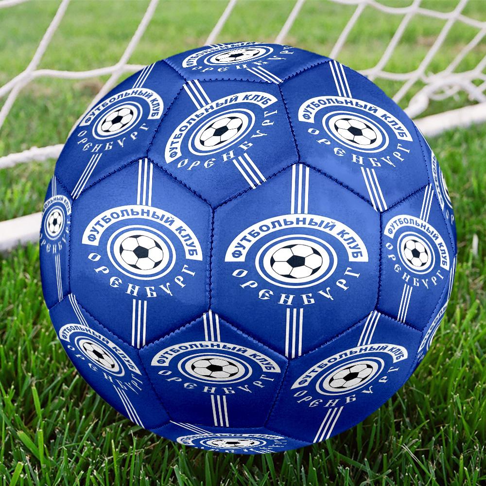 Soccer Club Emblem Design Printed Size 5 Soccer Balls, High-Quality, Anti-Slip, Protective Football, A Unique Gift , Birthdays, Christmas Gifts