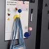 1 шт. Цветной креативный магнитный крючок без пробивания, магнитный крючок, кухня, ванная комната, дверь, холодильник, сильное бесследное украшение
