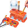 Brush Cleaner with Automatic Replacement of Washing Pen Holder
