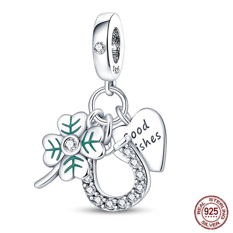 Fit Qikaola Original Bracelet Copper Flower Bird Series Charms Beads For Women Fashion Diy Jewelry Gifts Making