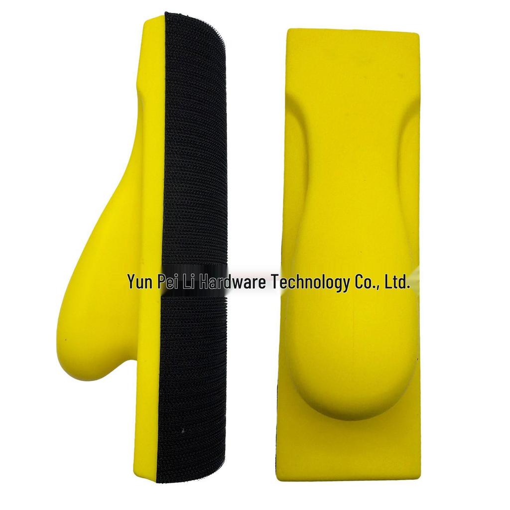 Round Hand Sanding Pad with Self-Adhesive Sandpaper for Car Polishing and Cleaning