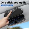 Автомобильный солнцезащитный козырек Держатель для очков Высококачественные солнцезащитные очки Подарочная коробка Для Volvo Rdesign Polestar AWD V50 S60 XC60 S40 XC40 XC90 V60 S80 S90