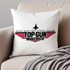 Action Adventure Movie TTop Gun Cushion Cover Pillowcase Antidustmite Invisible Zipper Short Plush Sofa Cushion