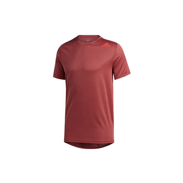 Adidas Soccer Training Short Sleeve Crew Neck T-Shirt Men Tops Bright-Pink GC8189
