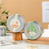 Банки для печенья и конфет Декоративные круглые жестяные коробки Упаковка для шоколадного печенья Банка для свечей Контейнеры для конфет Подарочная коробка
