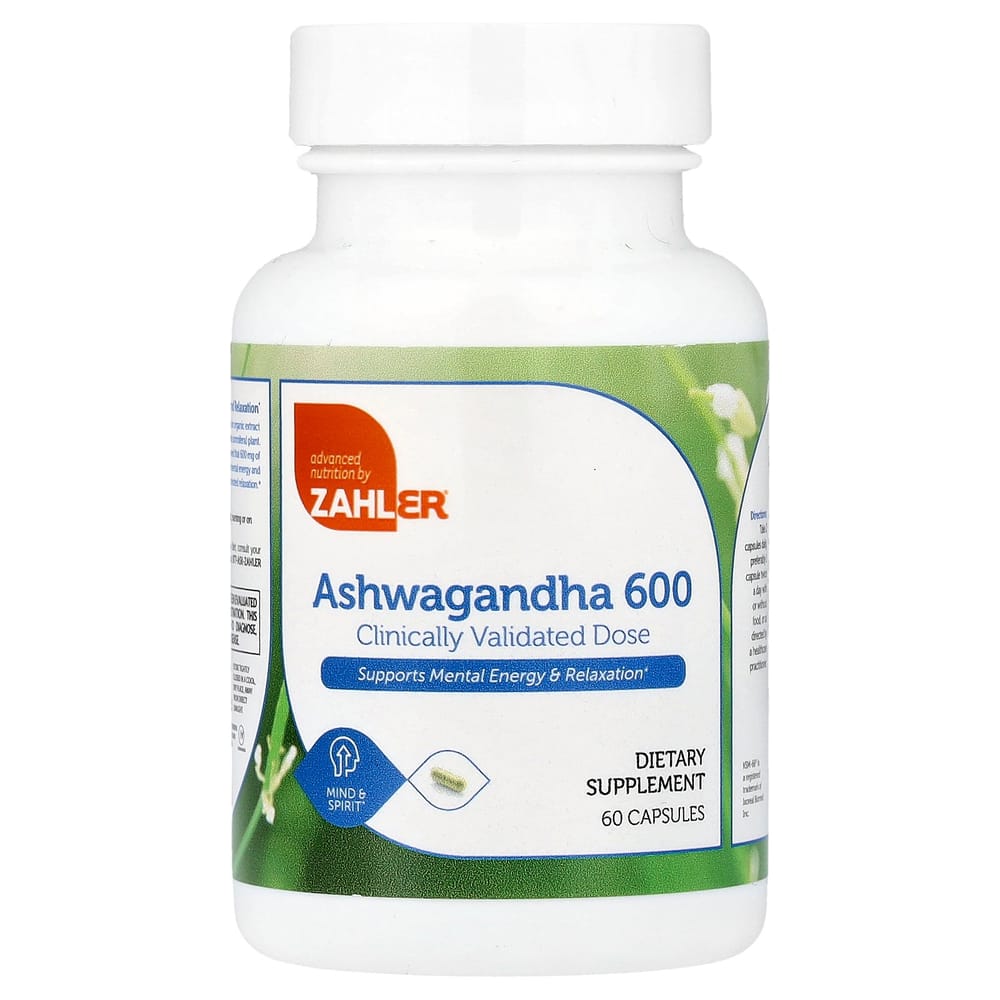 Zylor Ashwagandha 600mg, 60 Capsules