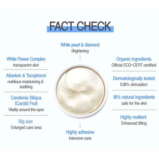 Mizon Гелевые патчи для глаз Pure Pearl