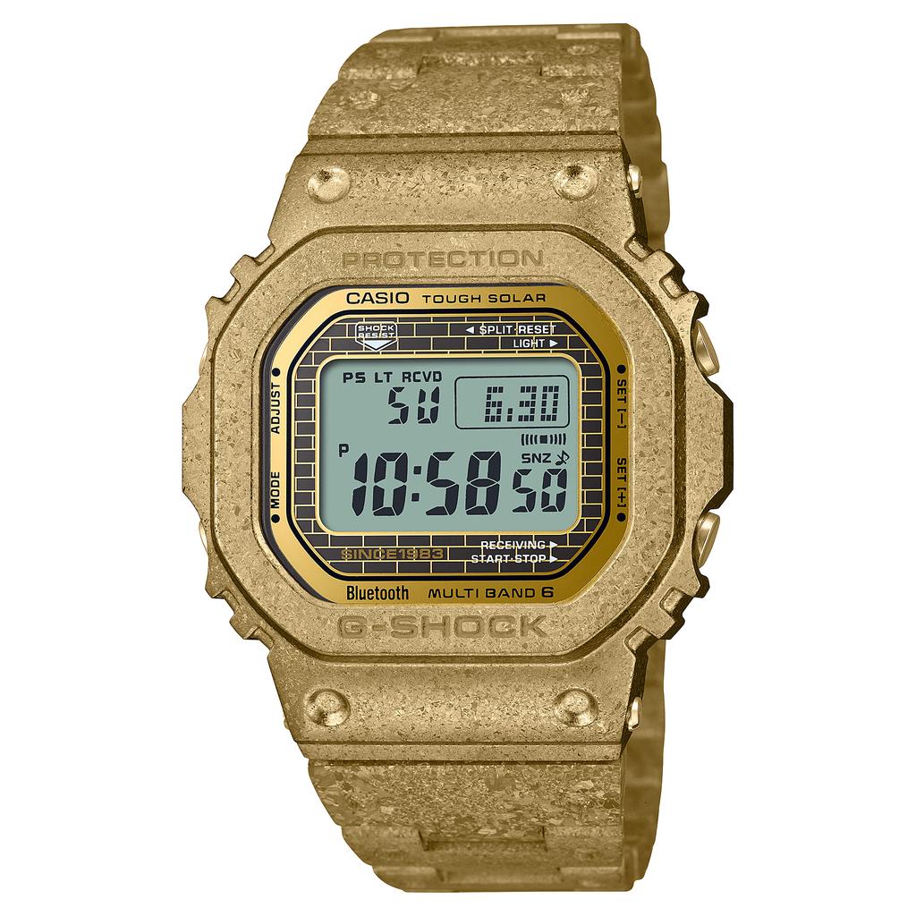 Casio Мужские часы G-SHOCK GMW-B5000PG-9, кварцевые, из нержавеющей стали, водонепроницаемые 200 м, ударопрочные