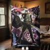 Jojos Bizarre Adventure Anime Characters Plush Blanket Suitable All Seasons Soft Comfortable Sofa Office Nap Travel Festive Gift