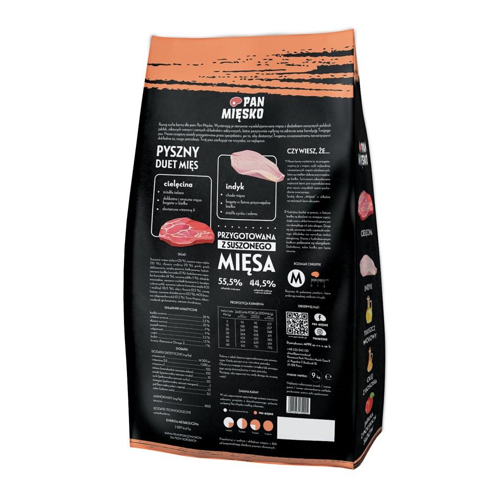 Pan Meat Veal With Turkey M 9Kg