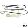 EWR404 Power Window Regulator Repair Set Front Left Door for Land Rover Freelander MK1 L314 LN 1997-2006 3/5 Door LR006372