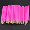 10Pc Pink Nail Art Rhinestones Picking Tools Dotting Brush Pencil Pen Set