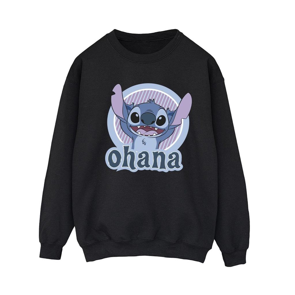 Disney Женский/женский свитшот Lilo And Stitch Ohana Circle