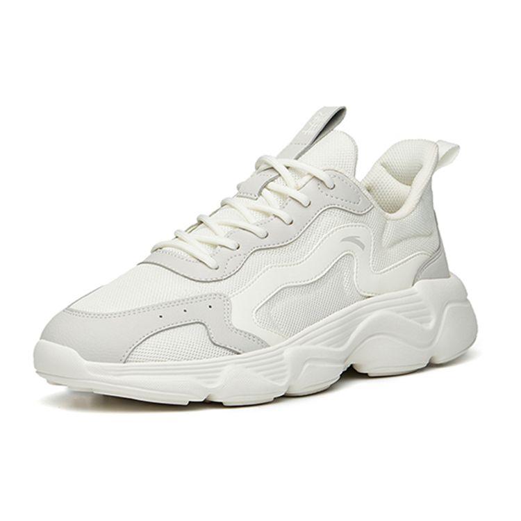 Anta Dance Battle 2.0 сетчатые низкие спортивные повседневные туфли мужские кроссовки белые 112238860-1